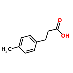 3-(4-甲苯)丙酸结构式