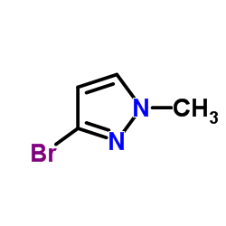 3-Bromo-1-methyl-1H-pyrazole structure