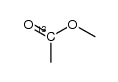 [1-13C]acetic acid methyl ester结构式