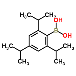 2,4,6-三异丙基苯硼酸结构式