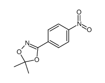 5,5-dimethyl-3-(p-nitrophenyl)-1,4,2-dioxazole结构式