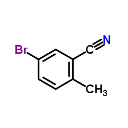 5-Bromo-2-methylbenzonitrile Structure