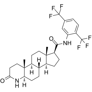 Dihydro Dutasteride structure