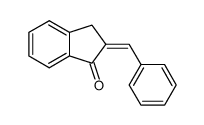 2-benzylidene-indan-1-one Structure
