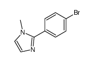 2-(4-bromophenyl)-1-methyl-1H-imidazole Structure