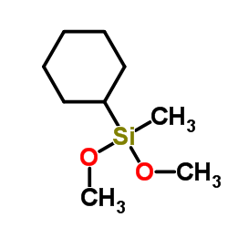 Cyclohexyldimethoxy(methyl)silane Structure