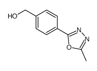 [4-(5-methyl-1,3,4-oxadiazol-2-yl)phenyl]methanol Structure