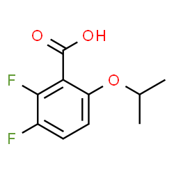 2,3-Difluoro-6-isopropoxybenzoic acid structure
