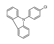 9-(4-chlorophenyl)carbazole结构式