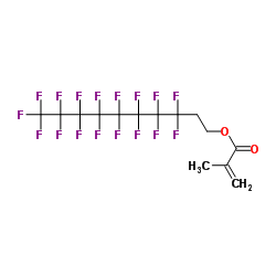2-(Perfluorooctyl)ethyl methacrylate structure