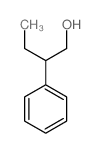 DL-β-Ethylphenethyl alcohol Structure