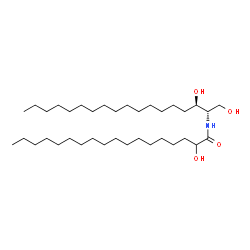 C18 ((±)-2'-hydroxy) dihydro Ceramide (d18:0/18:0) Structure
