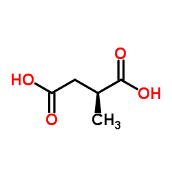(2S)-2-methylbutanedioic acid Structure