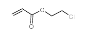2-chloroethyl acrylate structure