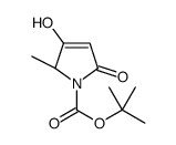 (S)-3-Hydroxy-2-Methyl-5-oxo-2,5-dihydro-pyrrole-1-carboxylic acid tert-butyl ester Structure