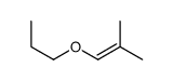 2-methyl-1-propoxyprop-1-ene Structure