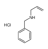 N-benzylprop-2-en-1-amine,hydrochloride结构式