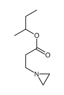 butan-2-yl 3-(aziridin-1-yl)propanoate结构式