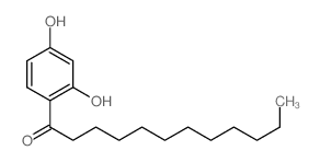 1-Dodecanone,1-(2,4-dihydroxyphenyl)- Structure
