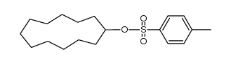 Cyclododecyl p-toluenesulphonate Structure