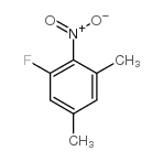 1-氟-3,5-二甲基-2-硝基苯结构式