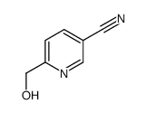 6-(HYDROXYMETHYL)NICOTINONITRILE Structure