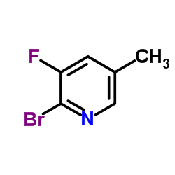 2-Bromo-3-fluoro-5-picoline Structure