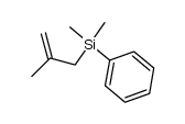 dimethyl-(2-methyl-2-propenyl)phenylsilane Structure