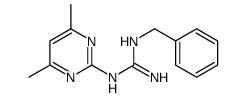 2-benzyl-1-(4,6-dimethylpyrimidin-2-yl)guanidine Structure