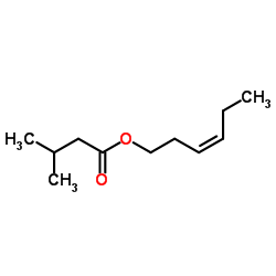 Z-3-甲基丁酸-3-己烯酯结构式