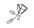 Fe(η-cyclopentadienyl)(CO)2H结构式