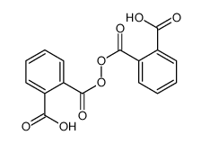 2-(2-carboxybenzoyl)peroxycarbonylbenzoic acid结构式