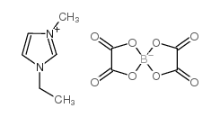 1-ethyl-3-methylimidazolium bis(oxalato(2-)-o,o')borate Structure