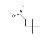 3,3-二甲基环丁烷-1-甲酸甲酯结构式