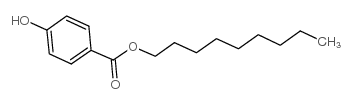 4-羟基苯甲酸壬酯结构式