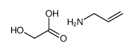 2-hydroxyacetic acid,prop-2-en-1-amine Structure