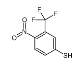 4-nitro-3-(trifluoromethyl)benzenethiol结构式