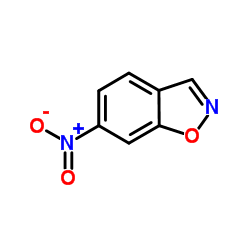 6-硝基-1,2-苯异恶唑结构式