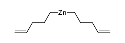 bis(4-pentenyl)zinc Structure