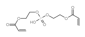 磷酸二(丙烯酸羟乙基)酯结构式