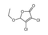 3,4-dichloro-2-ethoxy-2H-furan-5-one Structure