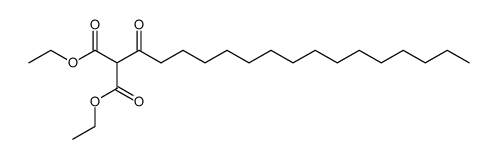 palmitoyl-malonic acid diethyl ester Structure