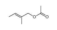 Essigsaeure-[(E)-2-methyl-2-butenyl]ester结构式