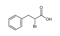 (R)-2-溴-3-苯基丙酸结构式