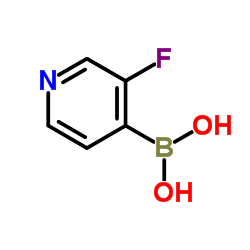 3-氟-4-吡啶硼酸结构式
