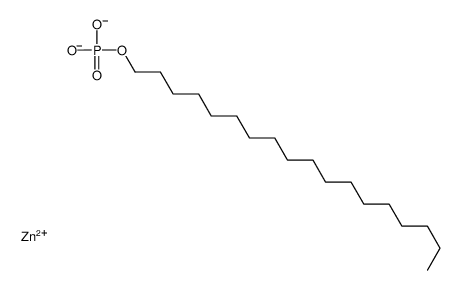 磷酸硬脂基酯的锌盐结构式