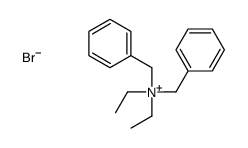 dibenzyl(diethyl)azanium,bromide Structure