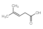 4-methylpent-3-enoic acid Structure