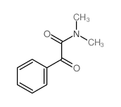 Benzeneacetamide, N,N-dimethyl-a-oxo- Structure