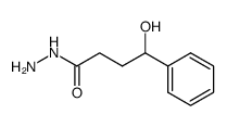 4-hydroxy-4-phenylbutyric acid hydrazide Structure